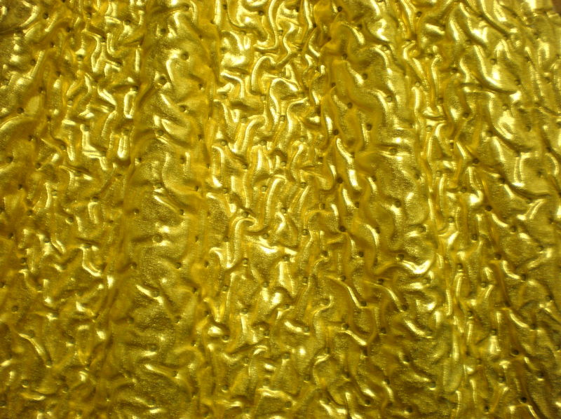 1.Gold Warrior Metallic Lame